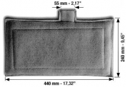 Filtro speciale per gruppi refrigeranti di KOMORI 40/440/540/640/840 -  MG ELECTRIC MOD. OPTIMA