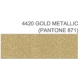 Poli-Flex Sport 4420 Gold Metallic - Pantone 871
