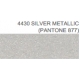 Poli-Flex Sport 4430 Silver Metallic - Pantone 877